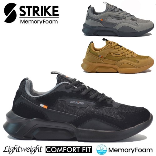 Mens memory foam running - foam,
