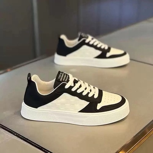 Men black trainers - trainers, casual