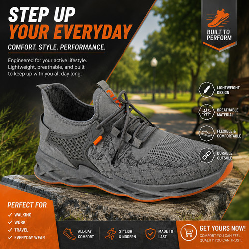 Mens trainers shock absorbing - trainers,